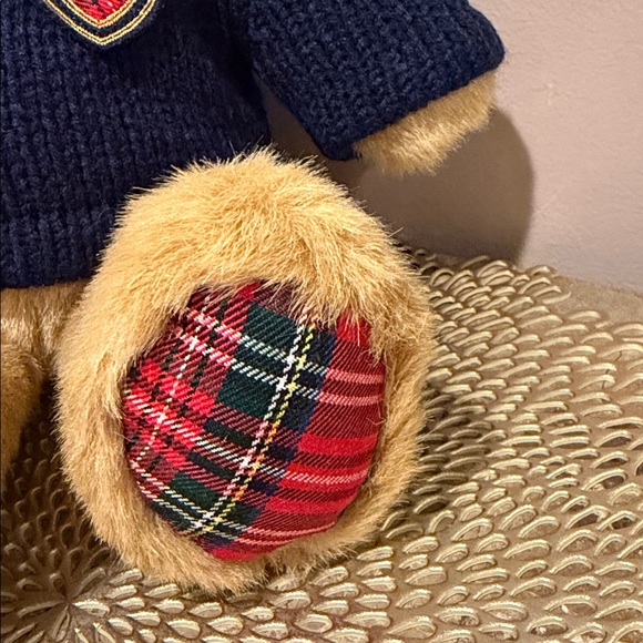 POLO Ralph Lauren Plush Bear with Navy Sweater - Picture 6 of 13